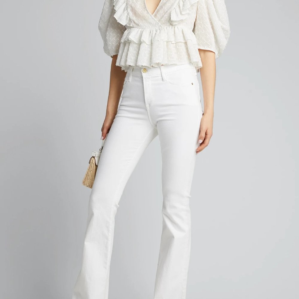 Frame Le High Flare Denim